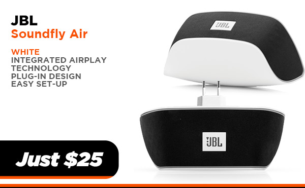 JBL SOUNFLY AIR AIRPLAY PLUG-IN SPEAKER $25.00